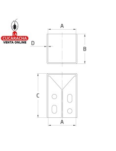 SOPORTE ACERO VIGA CON ALAS... 2