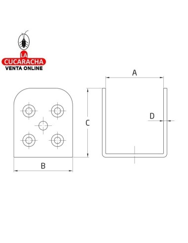 SOPORTE ACERO BICROMATADO VIGA MODELO... SOPORTE ACERO BICROMATADO VIGA MODELO...
