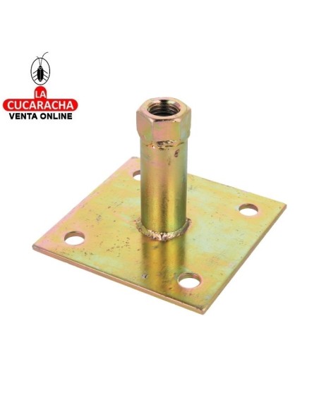 SOPORTE ACERO BICROMATADO REGULABLE POSTE MODELO 357.