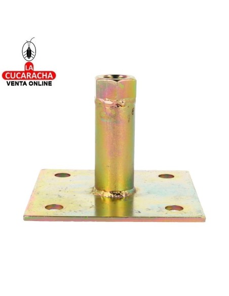 SOPORTE ACERO BICROMATADO REGULABLE POSTE MODELO 357.