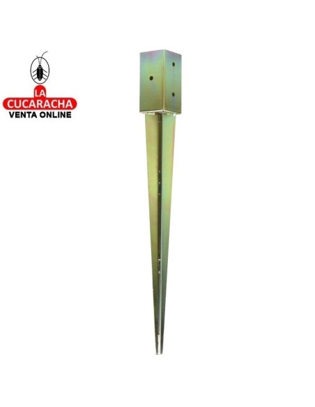 SOPORTE ACERO BICROMATADO PUNTA CLAVAR POSTE MODELO 359.