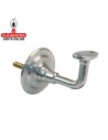 SOPORTE LATON PASAMANOS CROMADO MATE MODELO 23.