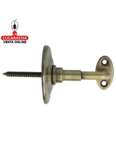 SOPORTE ACERO COLOR CUERO PASAMANOS MODELO 26.