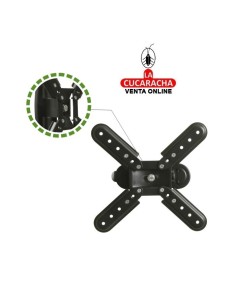SOPORTE ACERO FIJO TV HASTA 37 PULGADAS FUNCION GIRO MODELO 215.