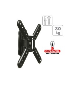 SOPORTE ACERO FIJO TV HASTA 37 PULGADAS FUNCION GIRO MODELO 215.