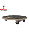 SOPORTE MADERA CONTRACHAPADA RODANTE REDONDO MODELO 2610.