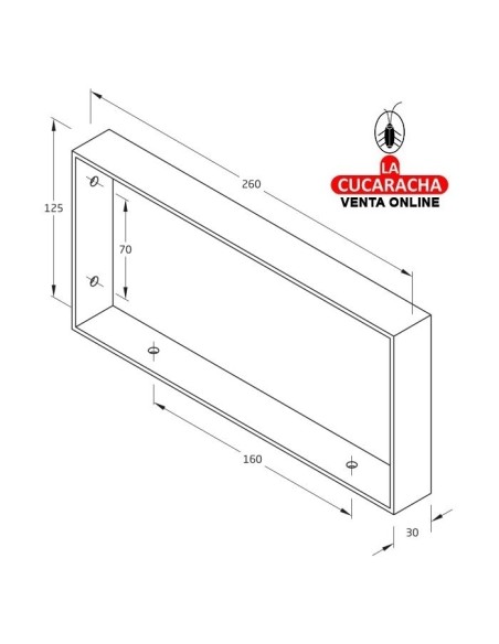 SOPORTE ACERO ESTANTERIAS MADERA MODELO 3001.
