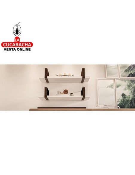 SOPORTE ACERO ESTANTERIAS MADERA MODELO 3001.