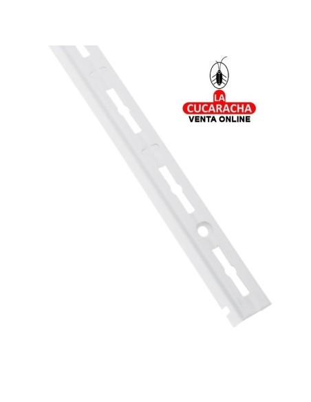 SOPORTE ACERO CREMALLERA SIMPLE ESTANTERIAS MODELO 6000.
