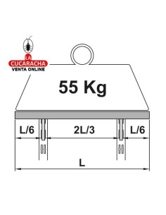 SOPORTE ACERO SIMPLE ESTANTERIAS CREMALLERA MODELO 8500.