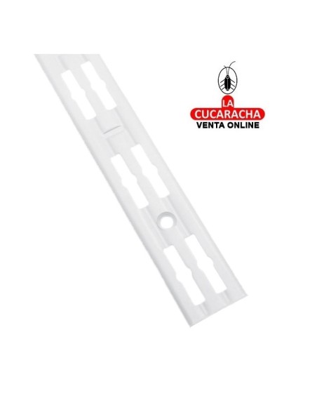 SOPORTE ACERO CREMALLERA DOBLE ESTANTERIAS MODELO 7000.