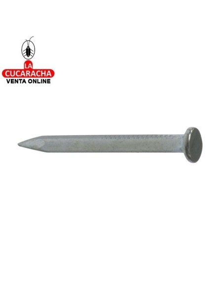 BLISTER PUNTA ACERO CINCADO CABEZA ANCHA.