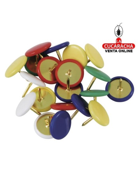 BLISTER CHINCHETA CAPUCHON PLASTICO TABLEROS CORCHO.