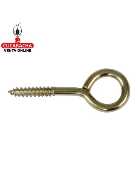 BLISTER HEMBRILLA CERRADA ACERO LATONADO.