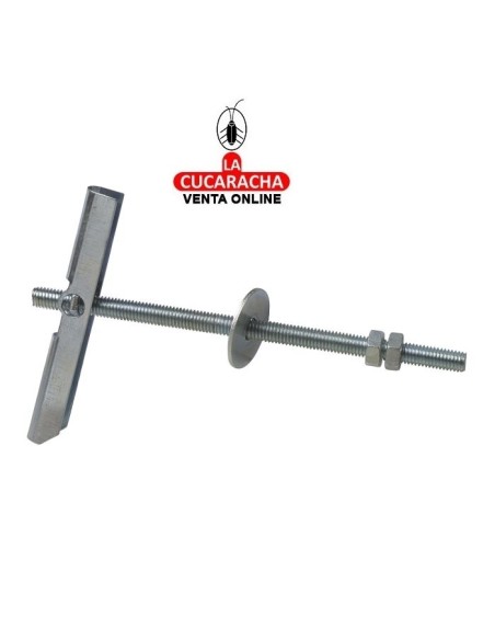 BLISTER 2- TACO BASCULANTE ESPIGA ACERO CINCADO.