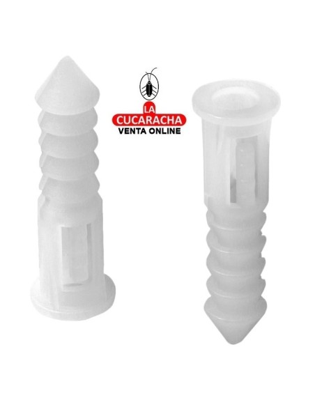 CAJA 25 TACO POLIETILENO BLANCO.