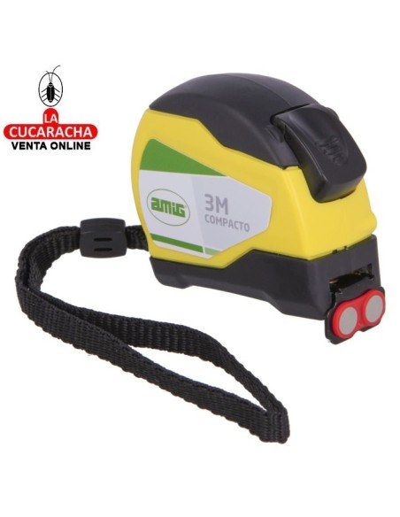 Flexómetro Magnético con freno y caja bimaterial antideslizante Modelo 56.