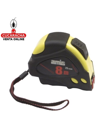 Flexómetro Magnético 8m con freno y caja bimaterial antideslizante Modelo 55.