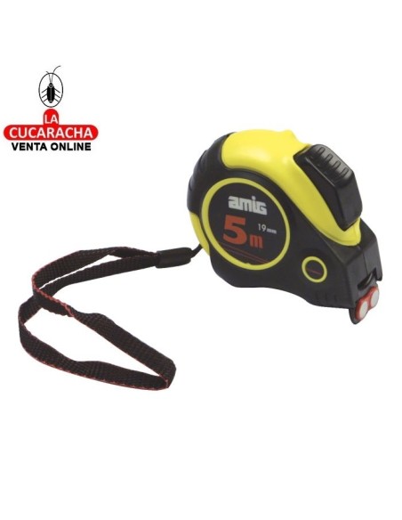 Flexómetro Magnético 5m con freno y caja bimaterial antideslizante Modelo 54.