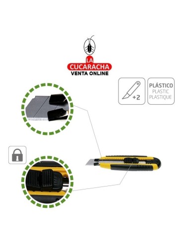 CUTTER 160MM PLASTICO REFORZADO CON...