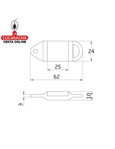 CAJA 96 LLAVEROS PORTA-ETIQUETAS...