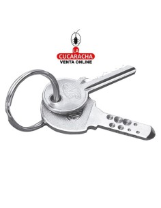 CAJA LLAVERO ANILLA ACERO...