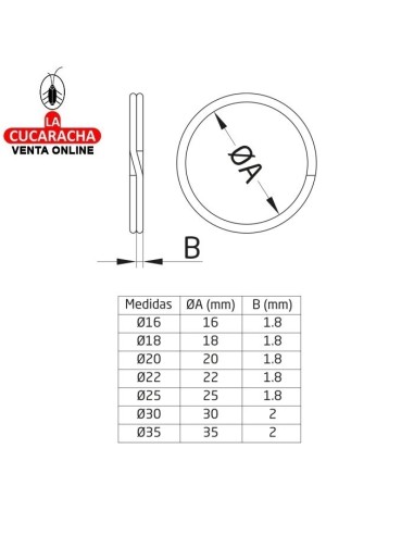 CAJA LLAVERO ANILLA ACERO NIQUELADO...