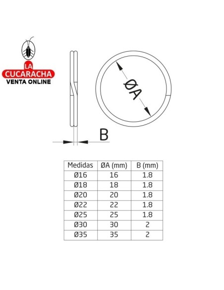 CAJA LLAVERO ANILLA ACERO NIQUELADO MODELO 1.