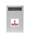 Recogecartas Buzón Acero Interiores 40x25x10cm. Modelo 5.