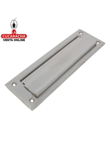 Bocacartas Buzón Acero boca 198x48mm. Modelo 1.