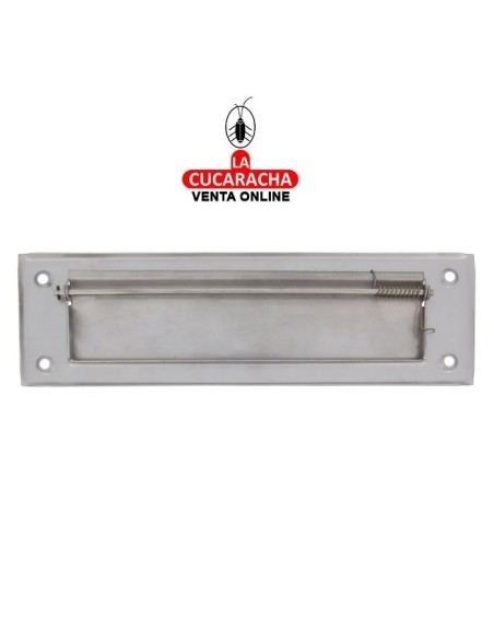 Bocacartas Buzón Acero boca 198x48mm. Modelo 1.