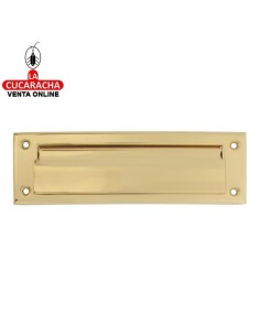 Bocacartas Buzón Acero boca 246 x 48mm. Modelo 2.