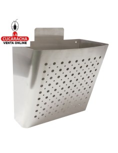 Cesta Publicidad Buzón Acero Rejilla Central Modelo 77.