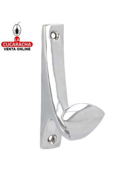 COLGADOR LATON PARED ROPA 1 GANCHO MODELO 51.