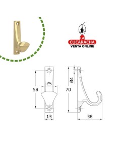 BLISTER 1 COLGADOR LATON... 2