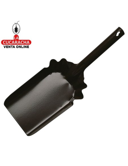 RECOGEDOR ACERO CENIZA 185 x 125 mm MARRON MODELO 2.