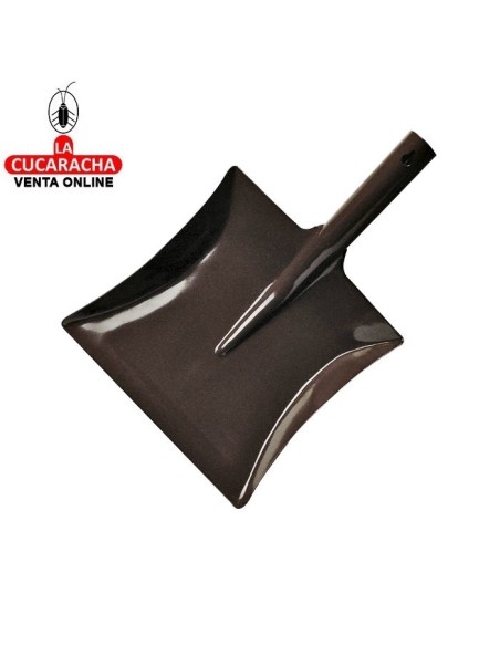 RECOGEDOR ACERO CENIZA 200 x 215 mm MARRON MODELO 4.