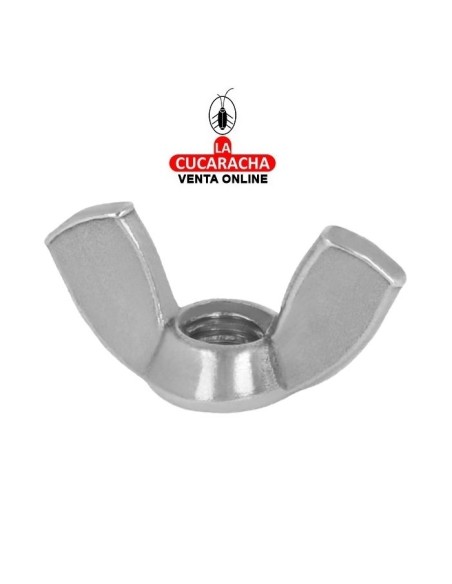 BLISTER TUERCA MARIPOSA DE ACERO INOX MATE DIN 315.