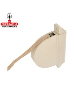 BLISTER RECOGEDOR PERSIANA EXTERIOR ABATIBLE DE PVC.