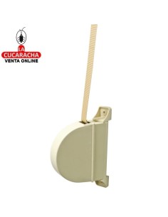 BLISTER RECOGEDOR PERSIANA EXTERIOR ABATIBLE DE PVC.