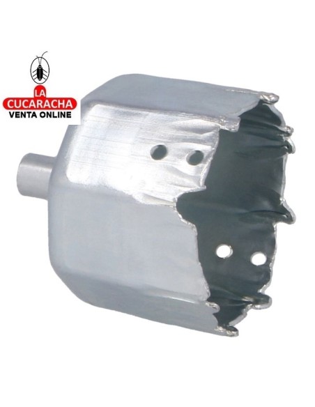 CONTERA PERSIANA METALICA PARA EJE RIZADO.