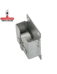 BLISTER SOPORTE DE RODILLOS EJE PERSIANA ACERO CINCADO.