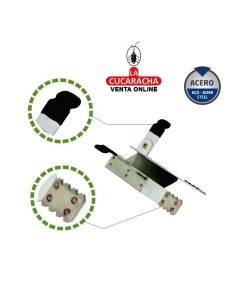 BLISTER 2 BLOQUEO ACERO PERSIANA MODELO 21.