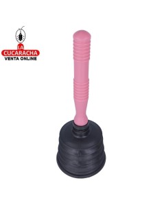 DESATASCADOR FUELLE MANGO ERGONOMICO PLASTICO VENTOSA CAUCHO.