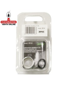 BLISTER ATOMIZADOR AIREADOR HEMBRA ABS REDUCTOR CONSUMO AGUA MODELO 9912.