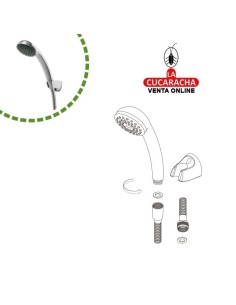 BLISTER KIT TELEFONO DUCHA ANTICAL 1 POSICION MODELO LEA.