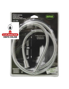 BLISTER FLEXO DUCHA ACERO INOX 1.7M MODELO 9900.