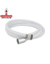 BLISTER FLEXO DUCHA PVC REFORZADO BLANCO 1.75M MODELO 9902.