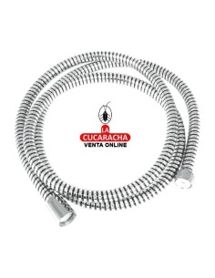 BLISTER FLEXO DUCHA PVC REFORZADO CROMADO 1.75M MODELO 9903.