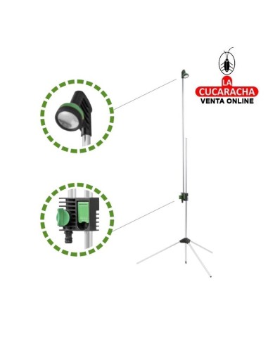 DUCHA JARDIN REGULABLE ALUMINIO Y ABS...